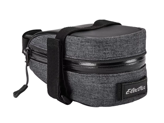 Electra Heather Charcoal Saddle Bag